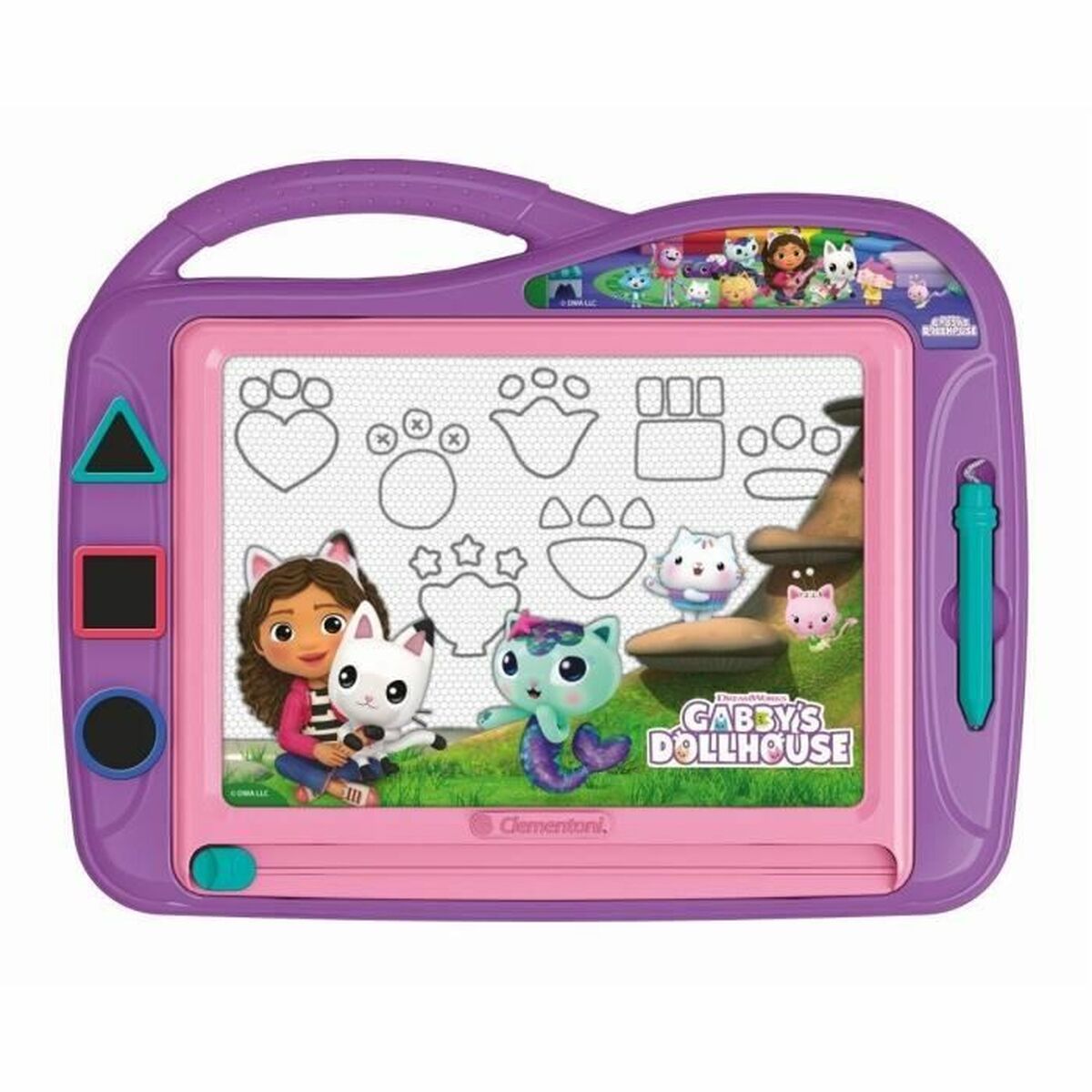 Magic Blackboard Clementoni Gabby’S Dollshouse Plastic