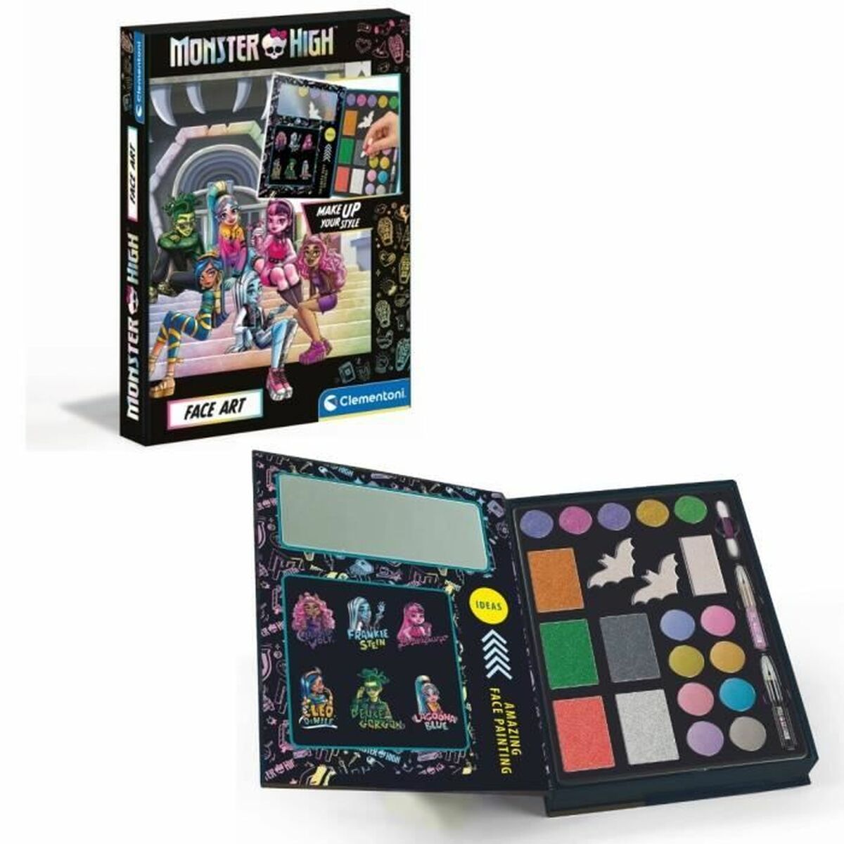 Children’s Make-up Set Clementoni Monster High Fashion Designer Multicolour