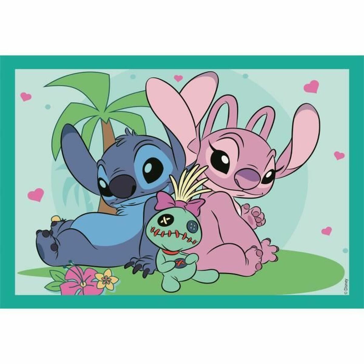 Puzzle Clementoni Stitch (4 Units)