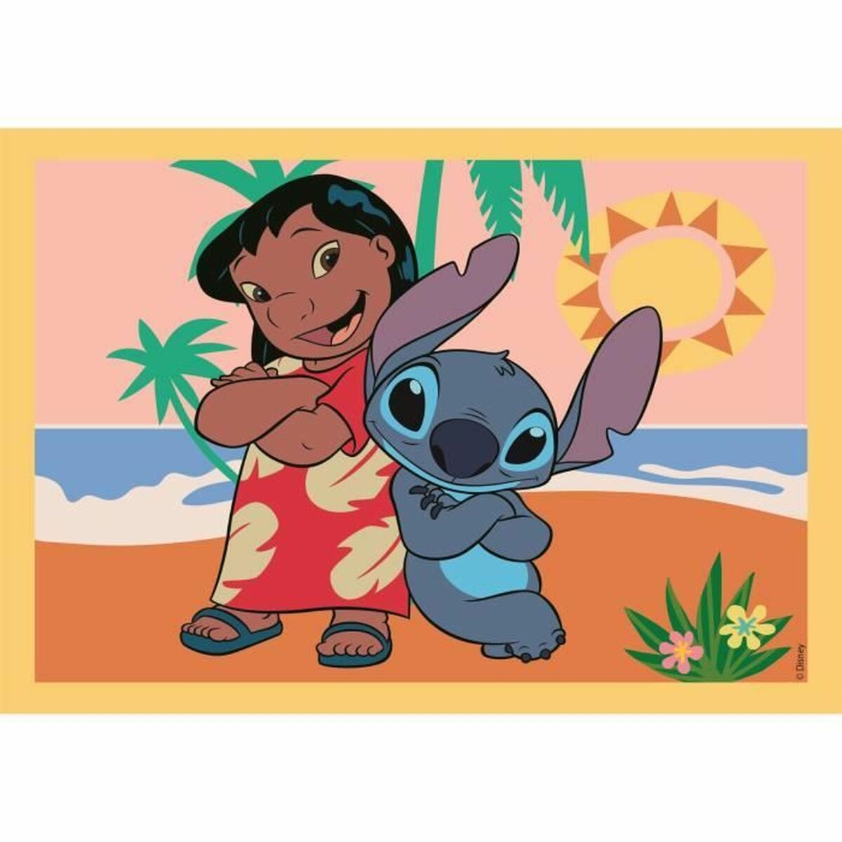 Puzzle Clementoni Stitch (4 Units)