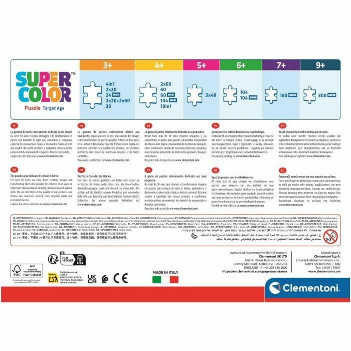 Puzzle Clementoni Super – How to Train your Dragon 48,5 x 33,5 cm 300 Pieces