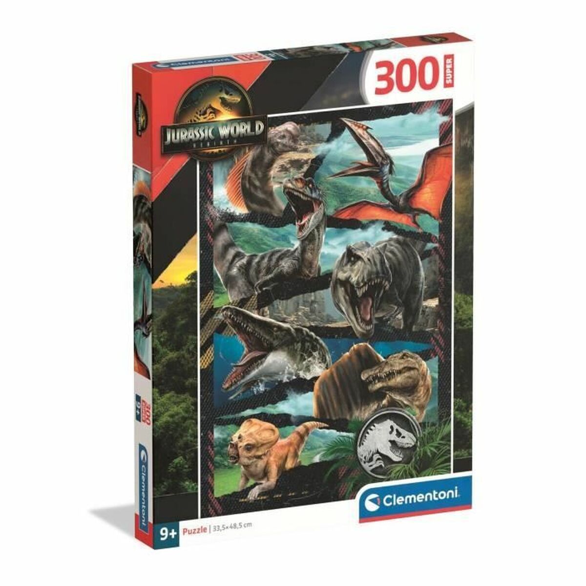 Puzzle Clementoni Jurassic World 300 Pieces Puzzle Clementoni Jurassic World 300 Pieces