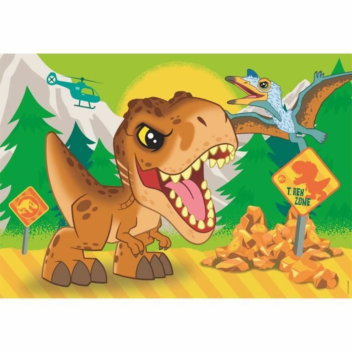 Puzzle Clementoni Jurassic World (2 Units)