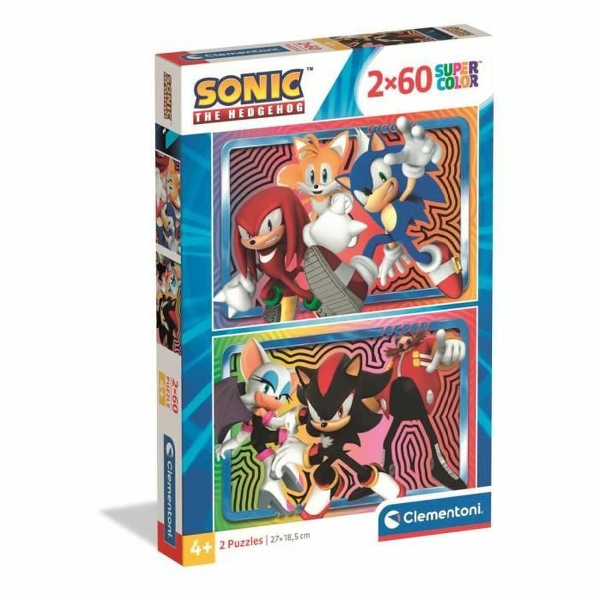 Puzzle Clementoni Sonic (2 Units) Puzzle Clementoni Sonic (2 Units)