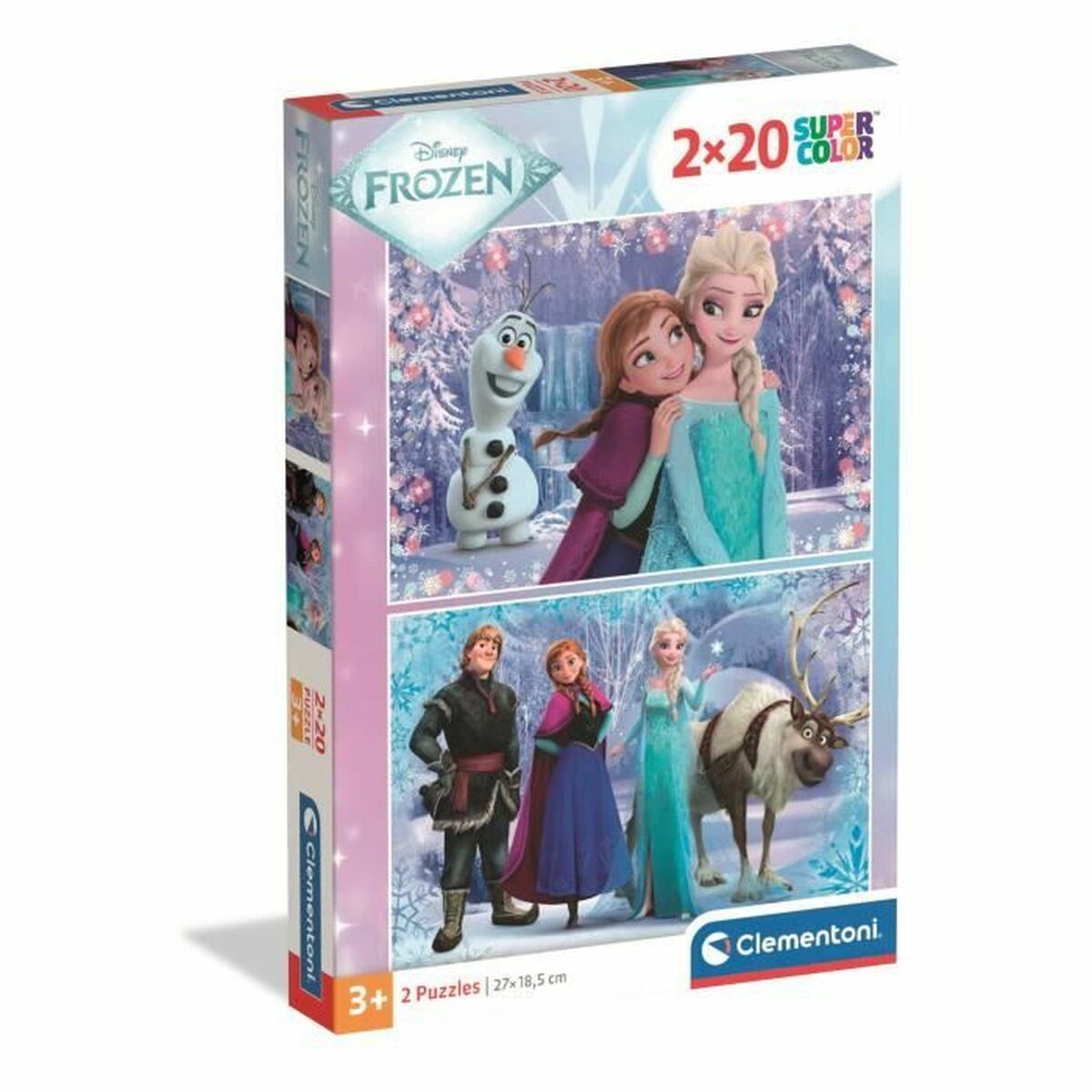 Puzzle Clementoni Frozen 2 (2 Units) Puzzle Clementoni Frozen 2 (2 Units)