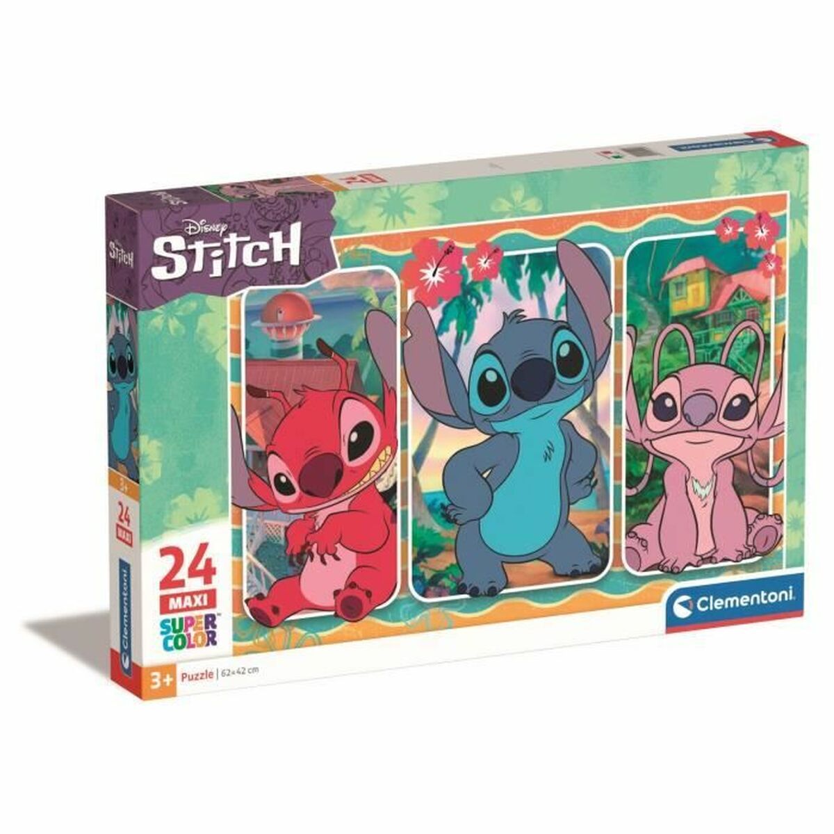 Puzzle Clementoni Stitch 24 Pieces (24 Units) Puzzle Clementoni Stitch 24 Pieces (24 Units)