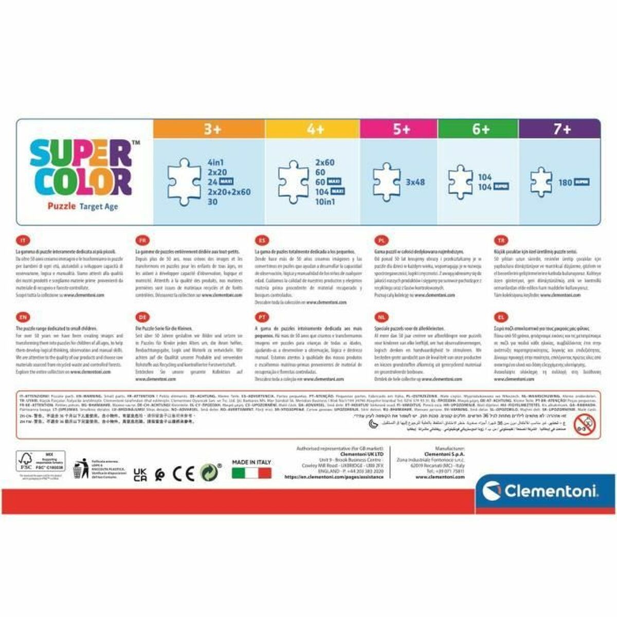 Puzzle Clementoni Stitch 24 Pieces (24 Units)