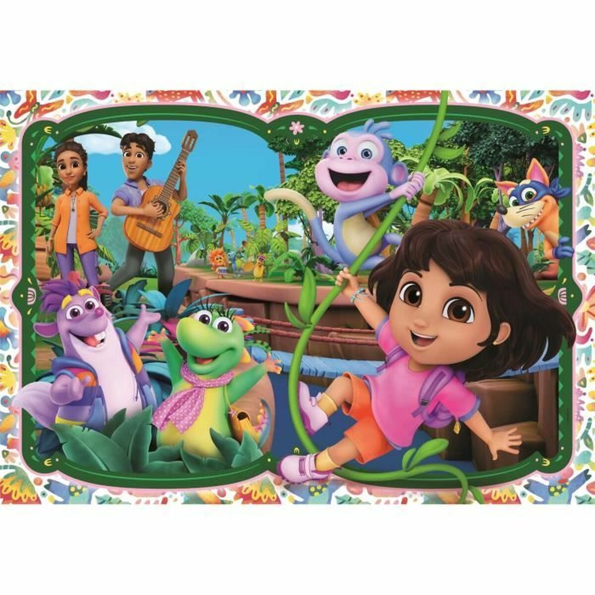 Puzzle Clementoni Dora 62 x 42 cm 104 Pieces