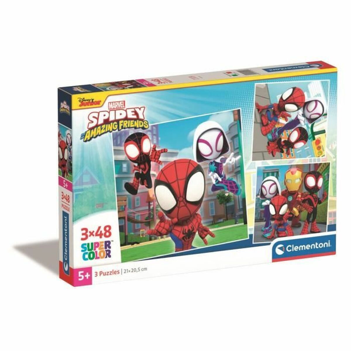 Puzzle Clementoni Spidey (3 Units) Puzzle Clementoni Spidey (3 Units)