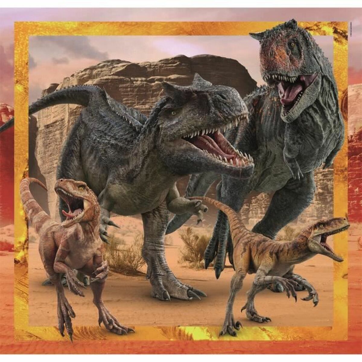 Puzzle Clementoni Jurassic World (3 Units)