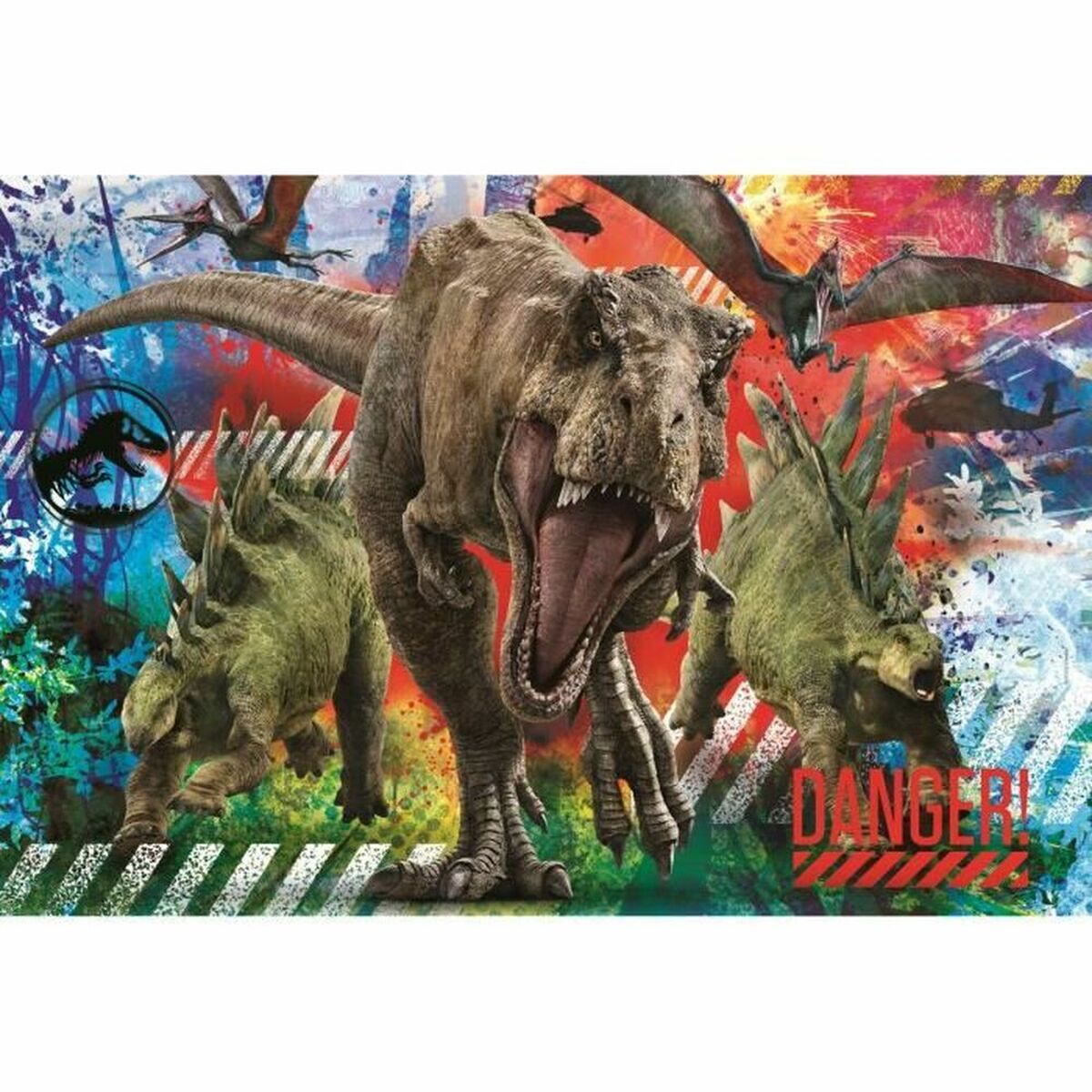 Puzzle Clementoni Jurassic World 68 x 48 cm 60 Pieces