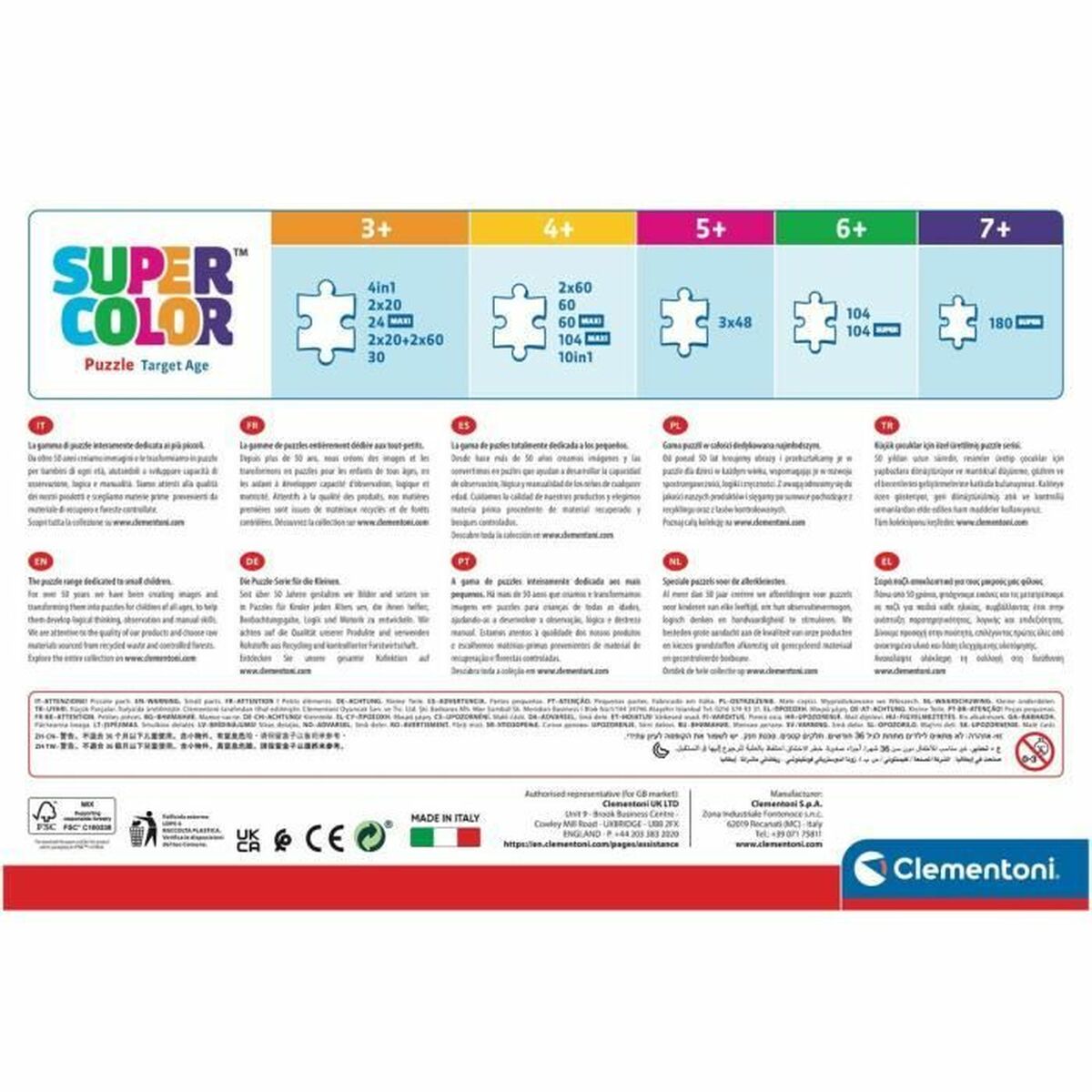 Puzzle Clementoni 60 Pieces