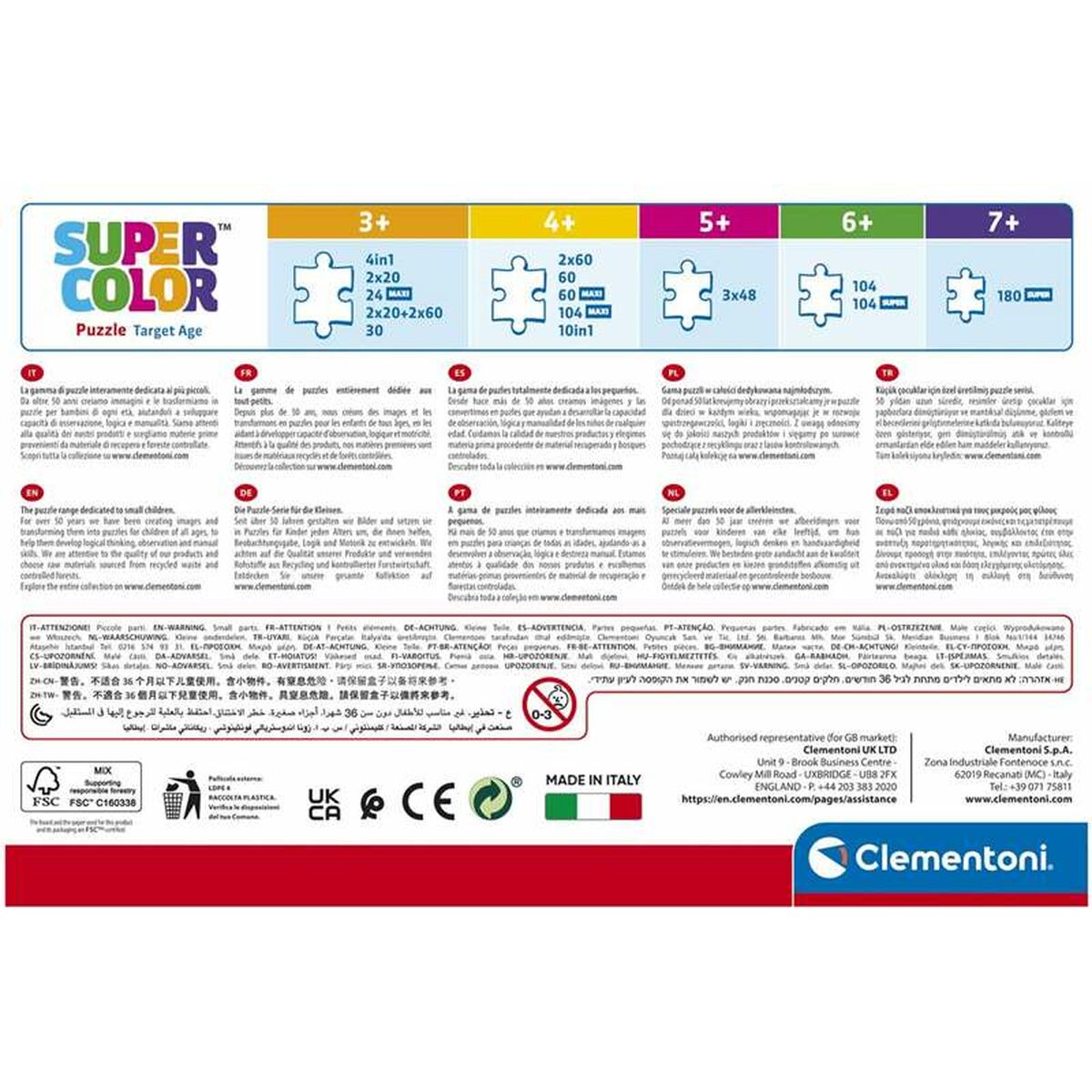 Puzzle Sonic 104 Pieces