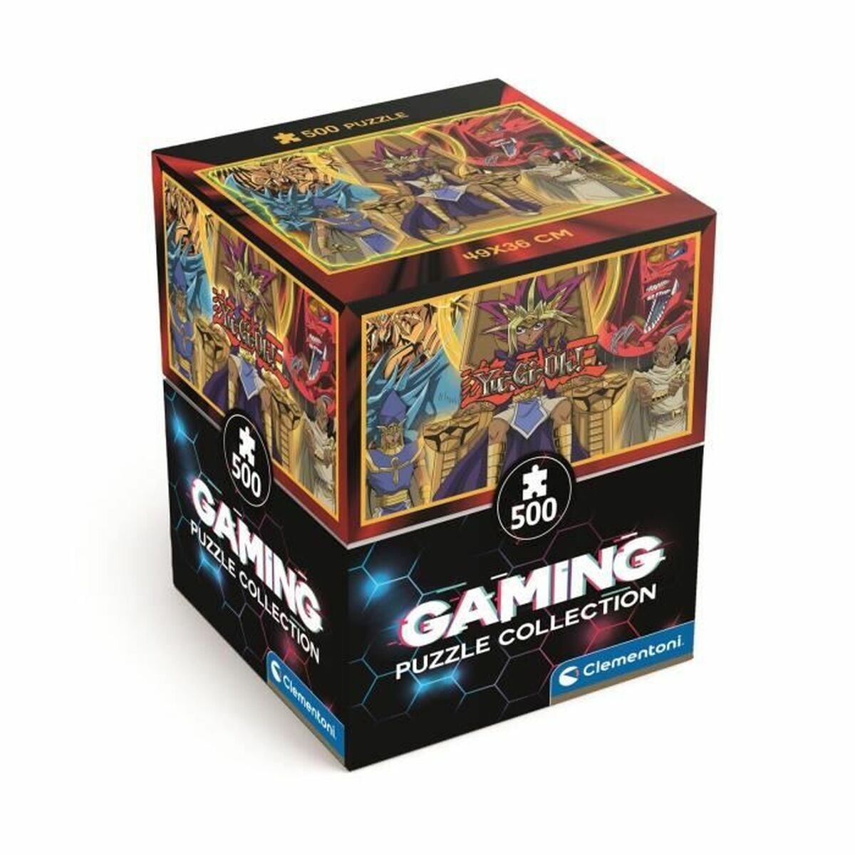 Puzzle Clementoni Yu-Gi-Oh! 49 x 36 cm 500 Pieces Puzzle Clementoni Yu-Gi-Oh! 49 x 36 cm 500 Pieces