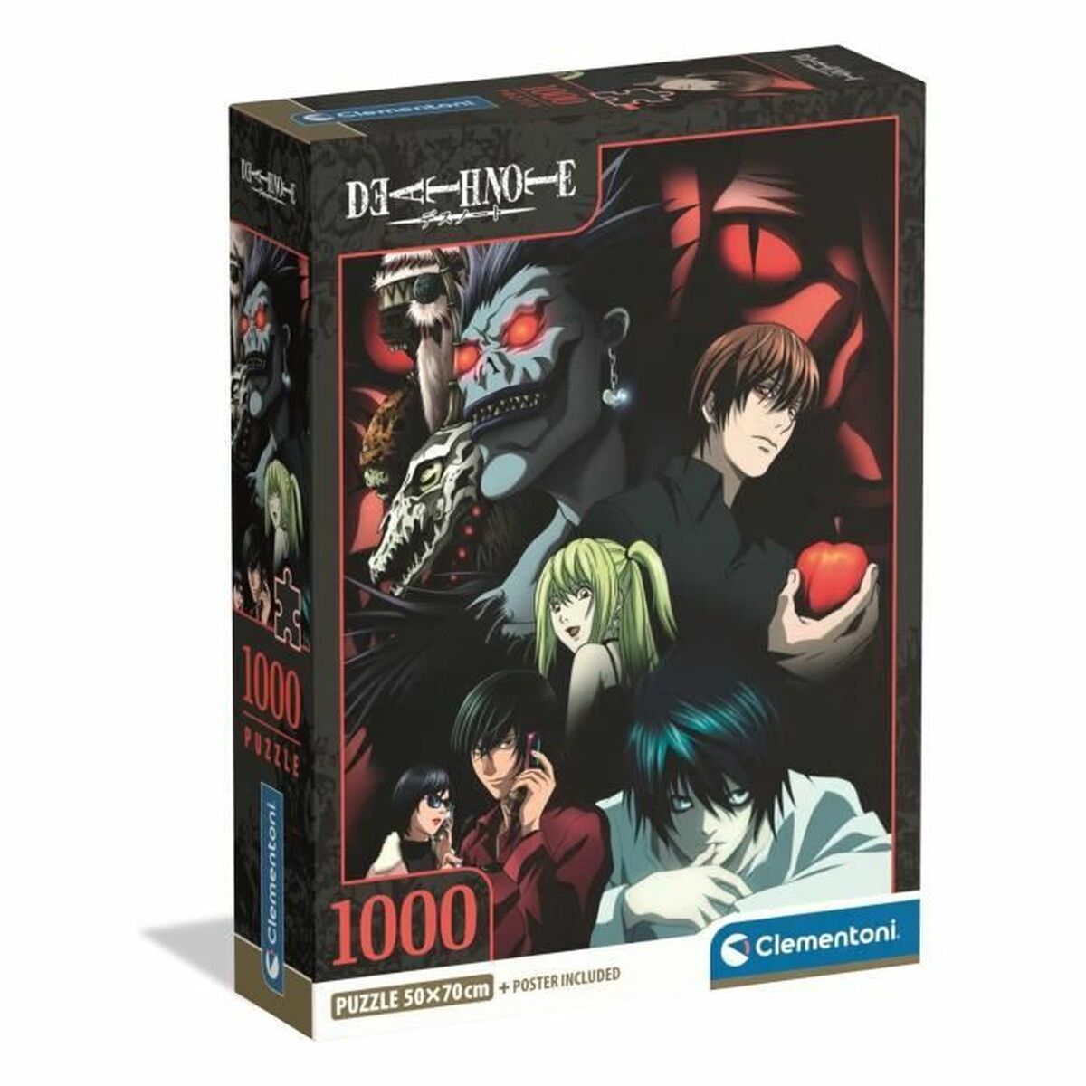 Puzzle Clementoni Death Note 70 x 50 cm 1000 Pieces Puzzle Clementoni Death Note 70 x 50 cm 1000 Pieces