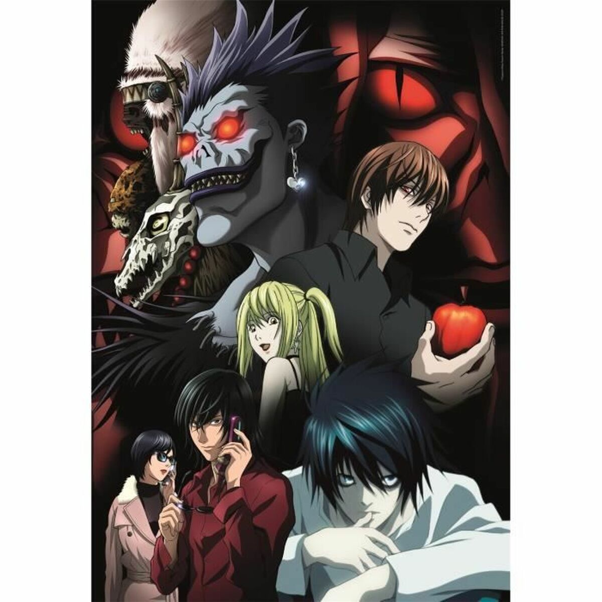 Puzzle Clementoni Death Note 70 x 50 cm 1000 Pieces
