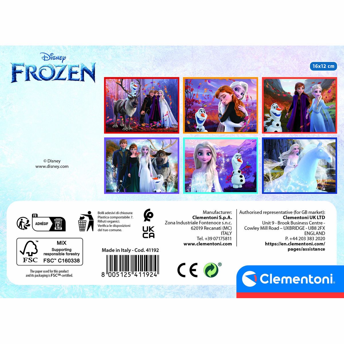 Child’s Wooden Puzzle Clementoni