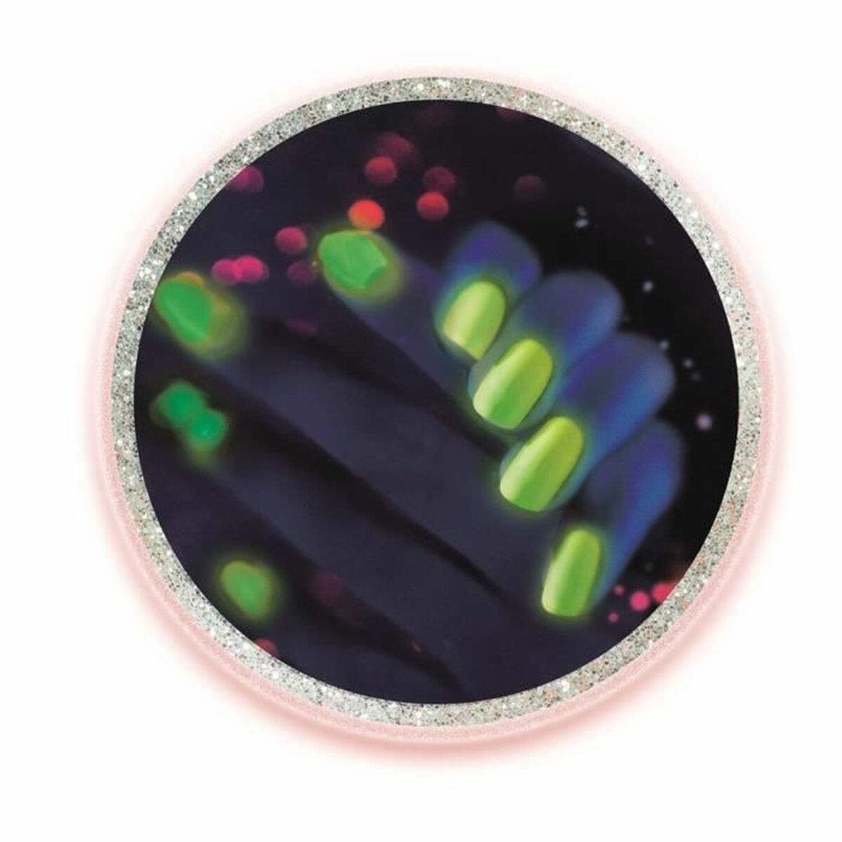 Manicure Set Clementoni My Nail Laboratory Multicolour