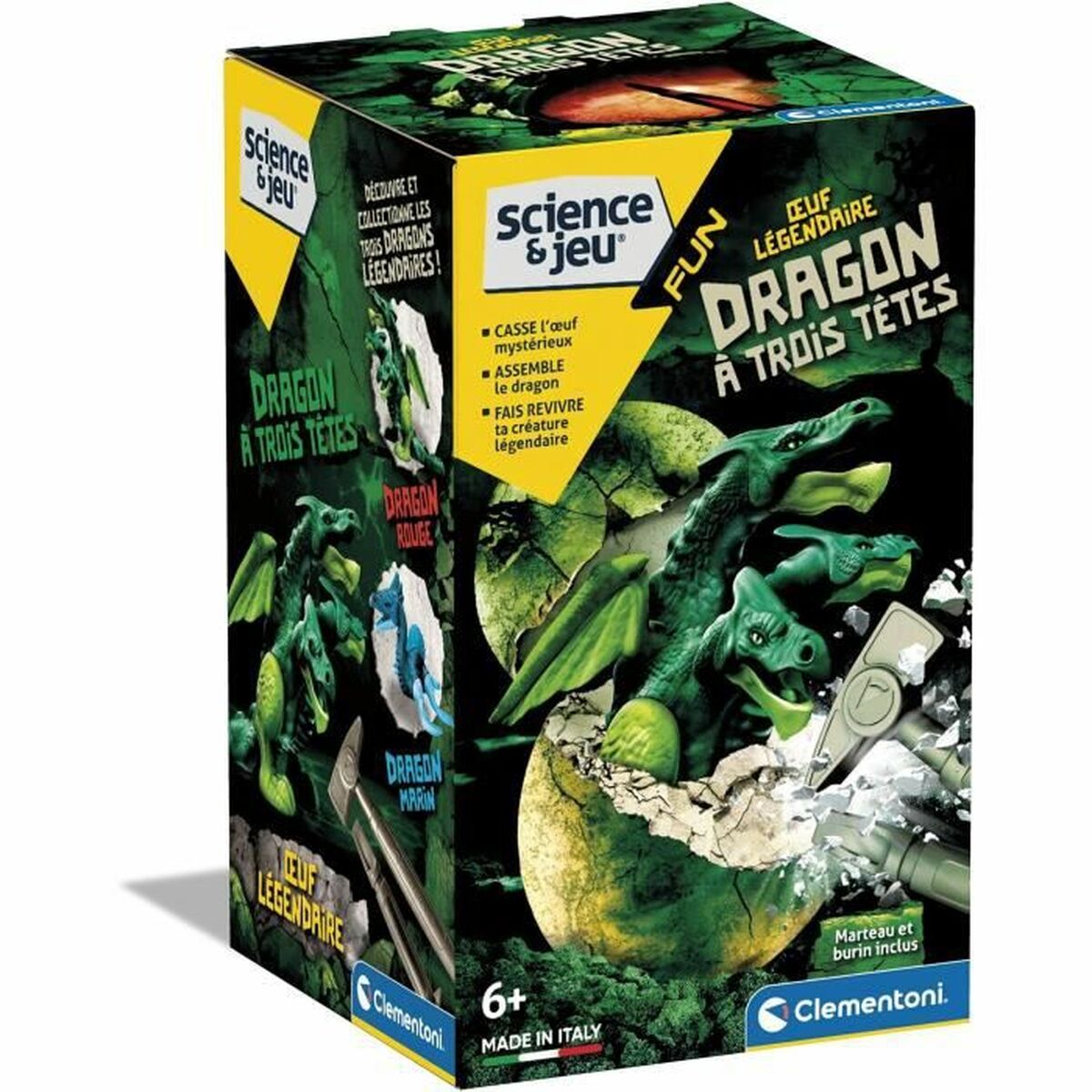 Dragon Baby Born Legendary egg – Dragon has three heads Green