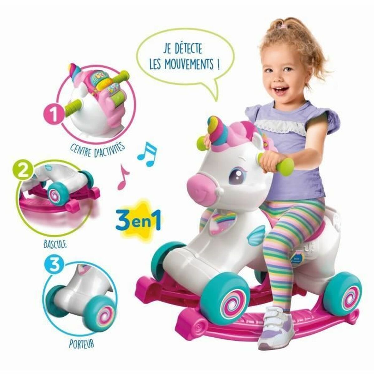 Ride-on toy Clementoni Zo Unicorn