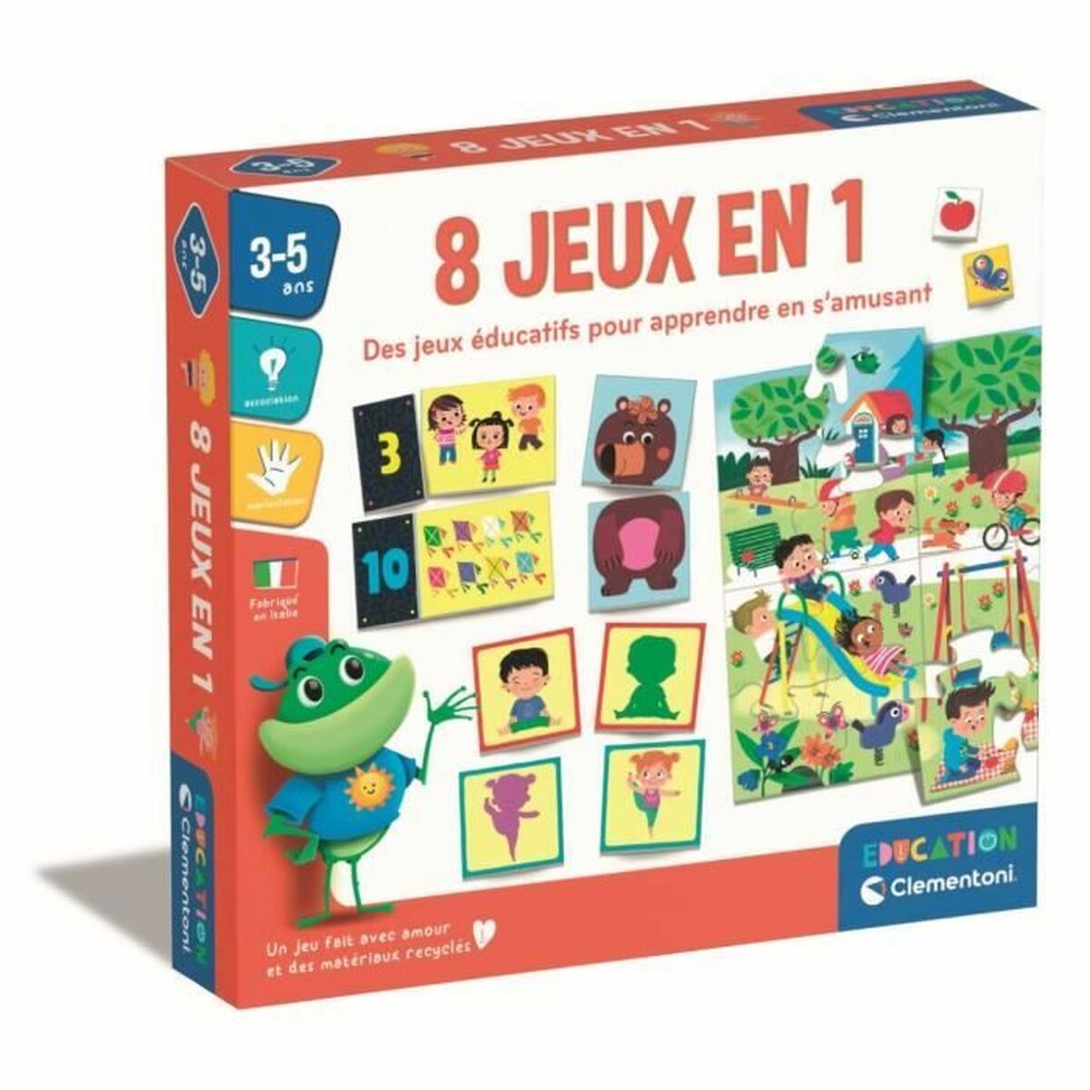 Educational Game Clementoni 8 jeux en 1 (FR) Educational Game Clementoni 8 jeux en 1 (FR)