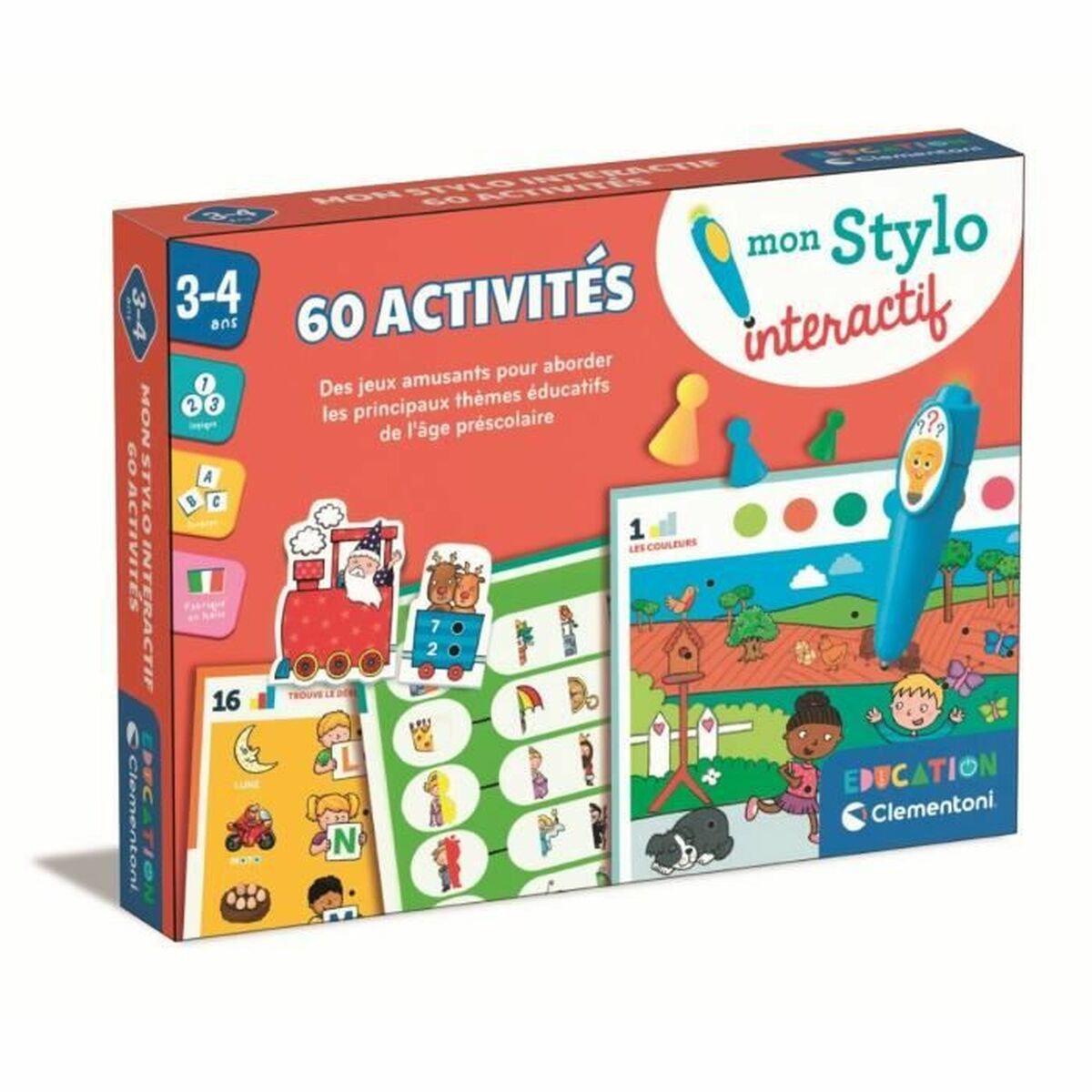 Educational Game Clementoni Mi bolÃ­grafo interactivo