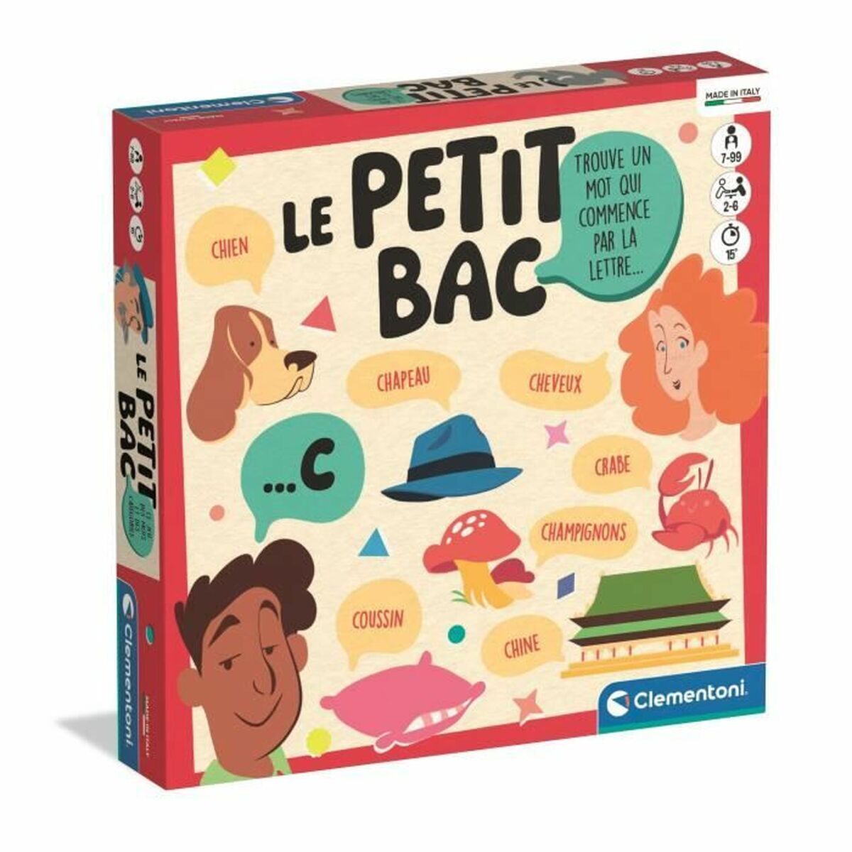Board game Clementoni El pequeo bac