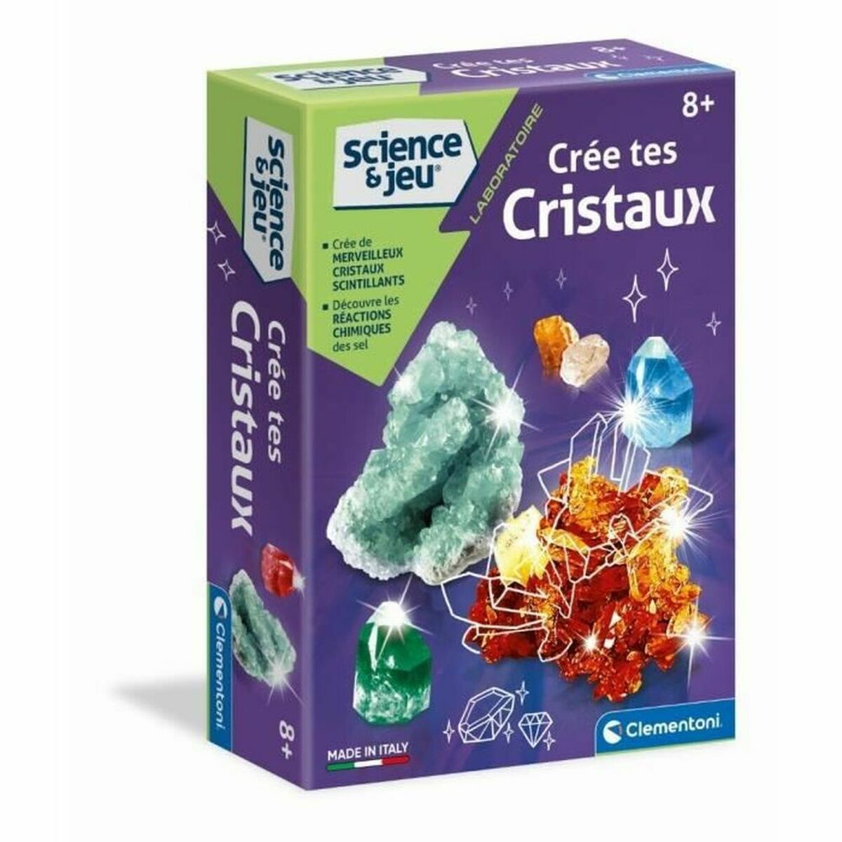 Science Game Clementoni Creates Crystals Fluorescent Science Game Clementoni Creates Crystals Fluorescent