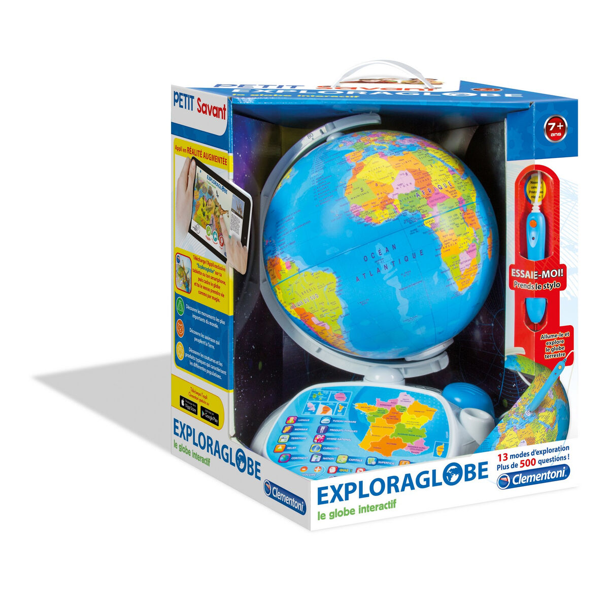 Interactive Earth Globe Clementoni Plastic FR Interactive Earth Globe Clementoni Plastic FR