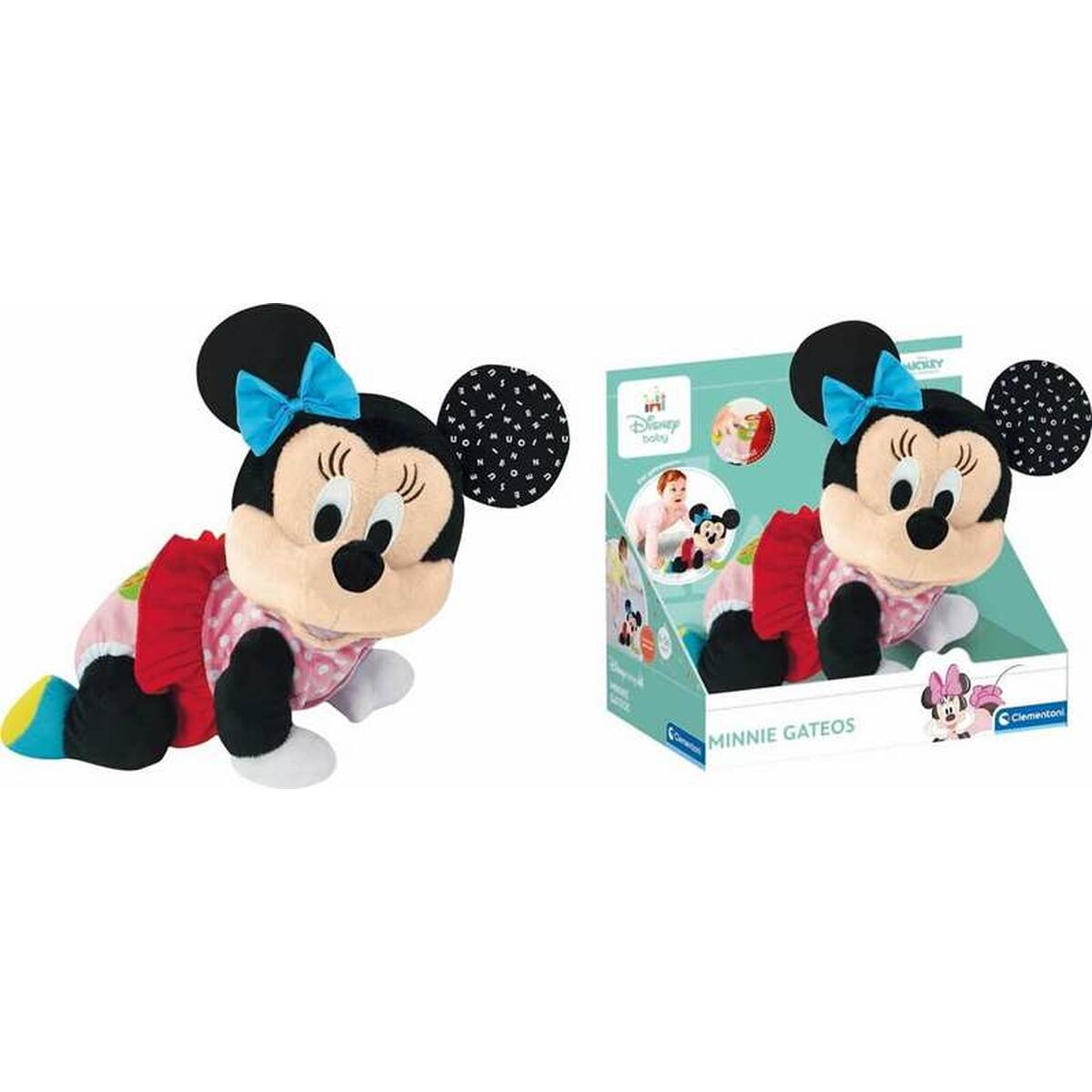 Fluffy toy Minnie Mouse 26 x 23 x 16 cm Fluffy toy Minnie Mouse 26 x 23 x 16 cm