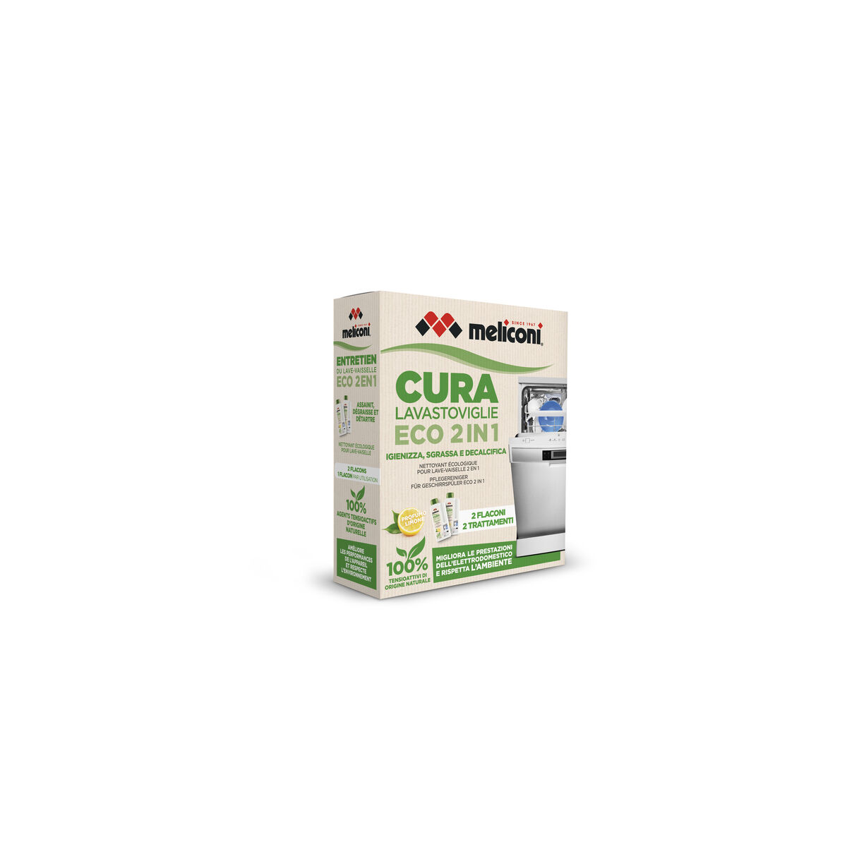 Cleaning liquid Meliconi 656162 250 ml (2 Units)