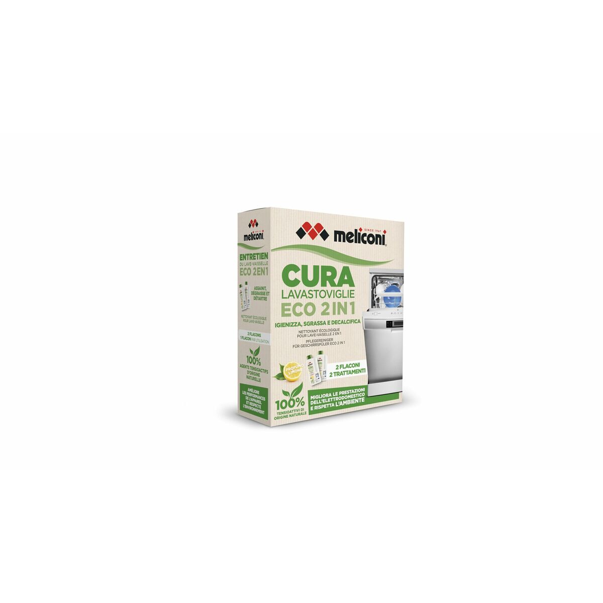 Cleaning liquid Meliconi 656162 250 ml (2 Units)