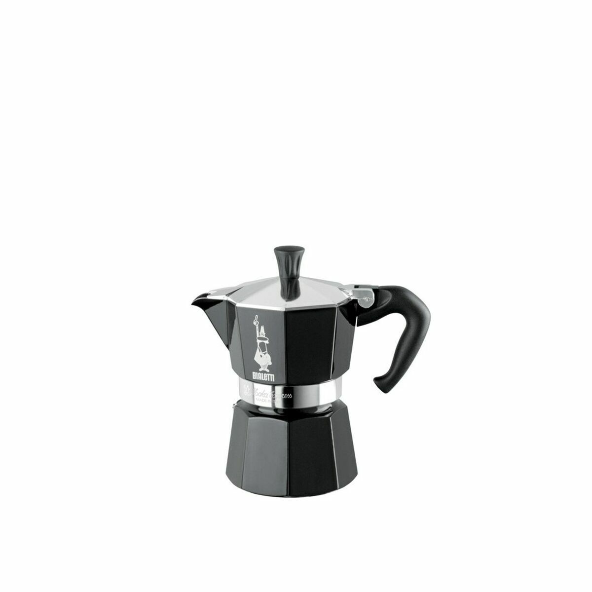 Italian Coffee Pot Bialetti MOKA EXPRESS Black Italian Coffee Pot Bialetti MOKA EXPRESS Black