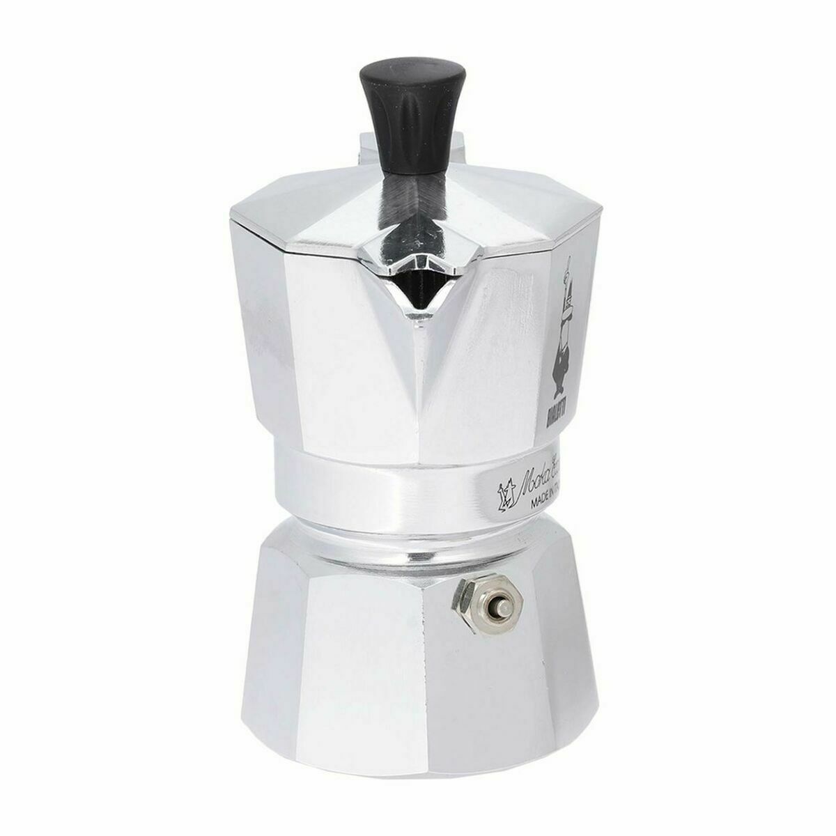 Italian Coffee Pot Bialetti Moka Express Aluminium 60 ml 1 Cup