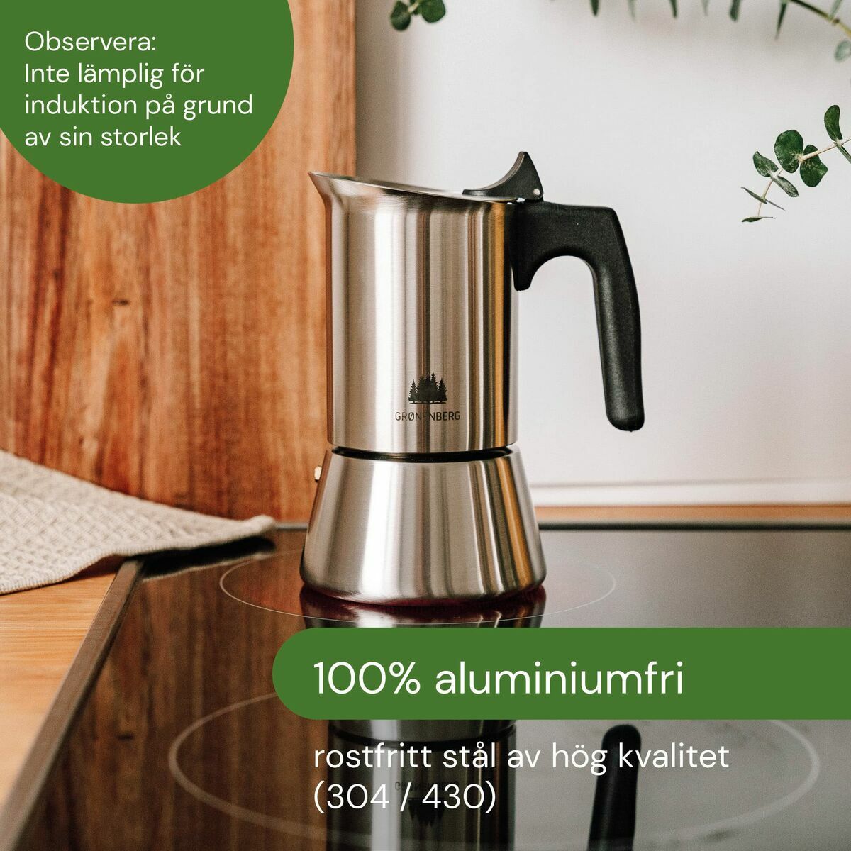 Italian Coffee Pot Bialetti 0001163 Aluminium 6 Cups