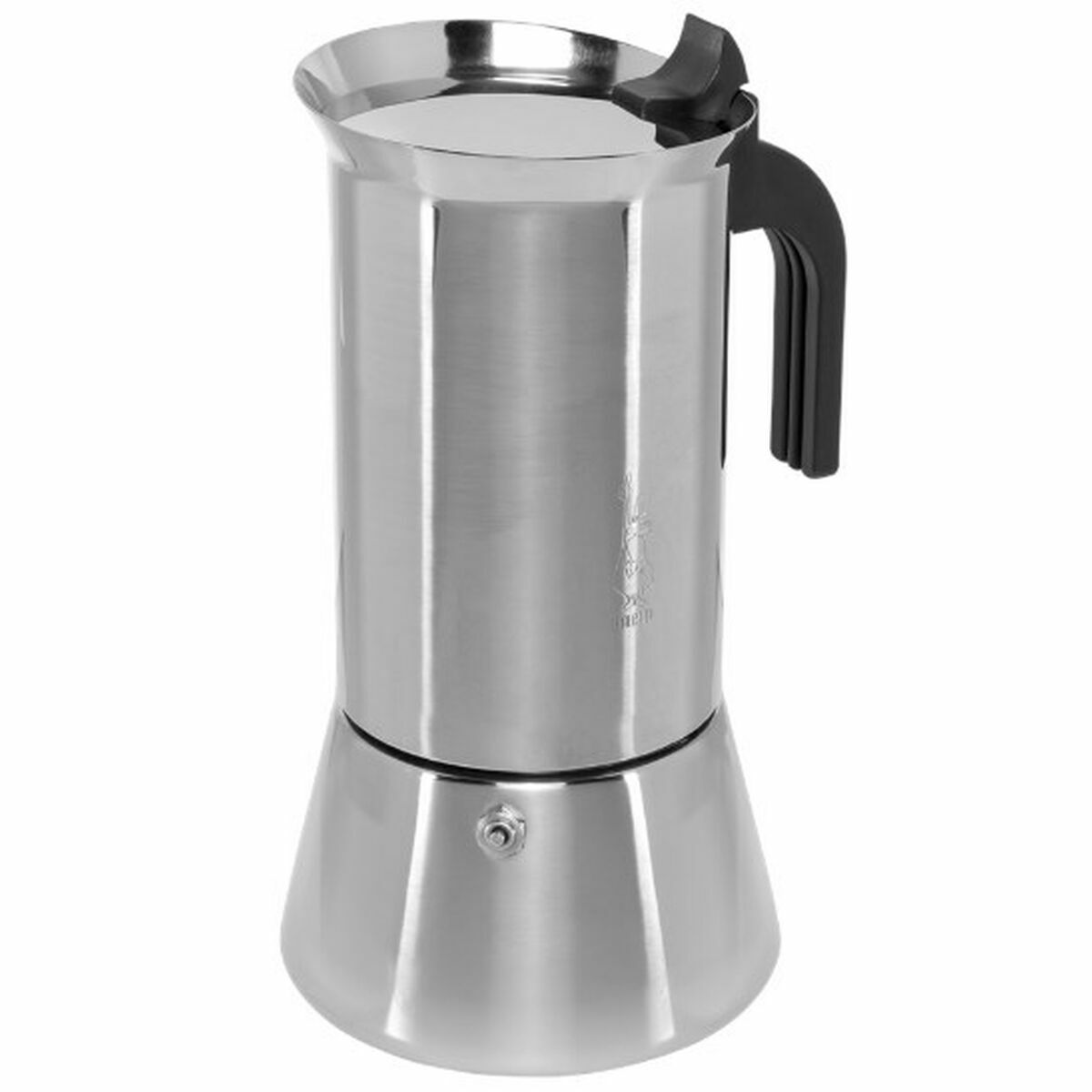 Italian Coffee Pot Bialetti NEW VENUS Silver Wood Stainless steel Italian Coffee Pot Bialetti NEW VENUS Silver Wood Stainless steel