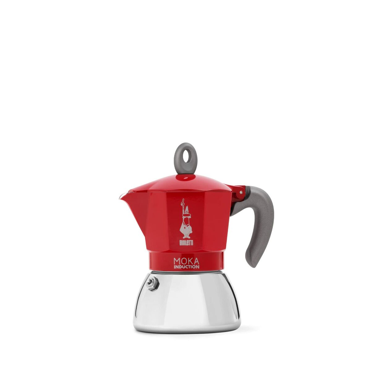 Italian Coffee Pot Bialetti 0006946/NP Red Metal