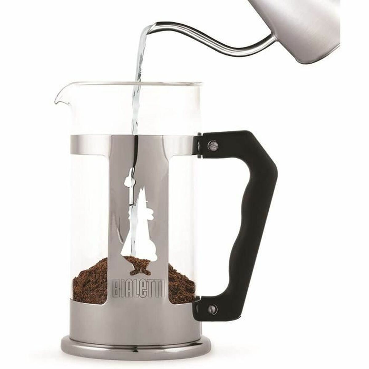 Cafetire with Plunger Bialetti Grey 350 ml