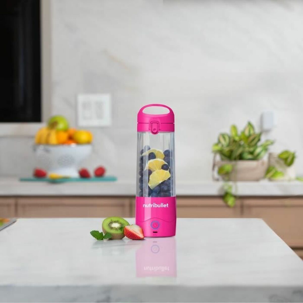 Cup Blender Nutribullet Pink 475 ml