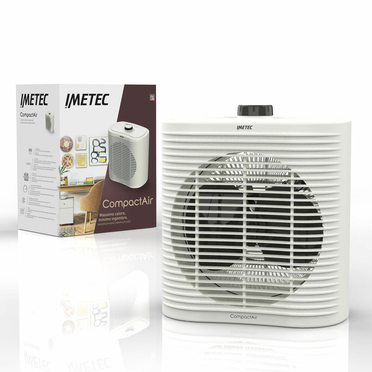Heater IMETEC 4032 COMPACT White 2000 W Heater IMETEC 4032 COMPACT White 2000 W