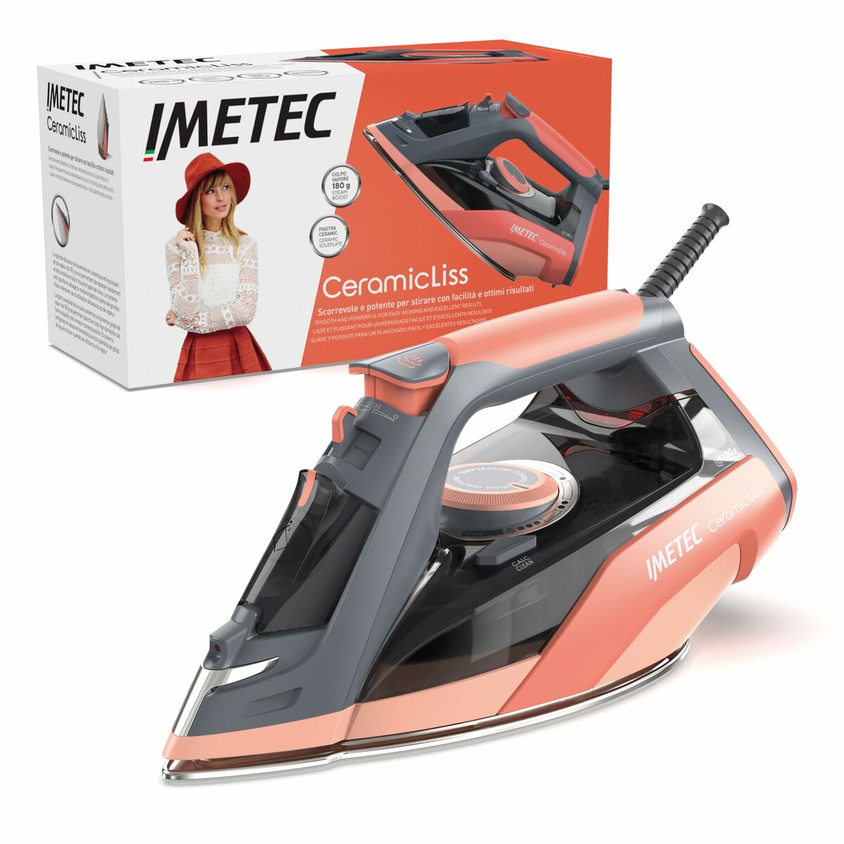 Steam Iron IMETEC GV180 2400 W Steam Iron IMETEC GV180 2400 W