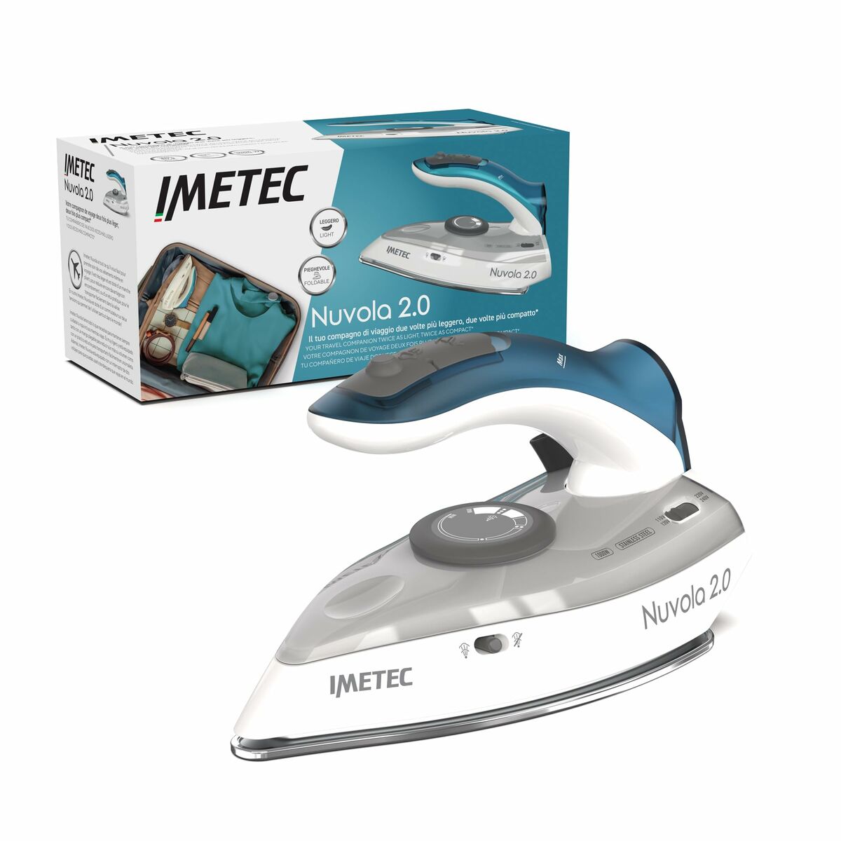 Steam Iron IMETEC NUVOLA 2.0 1000 W Steam Iron IMETEC NUVOLA 2.0 1000 W