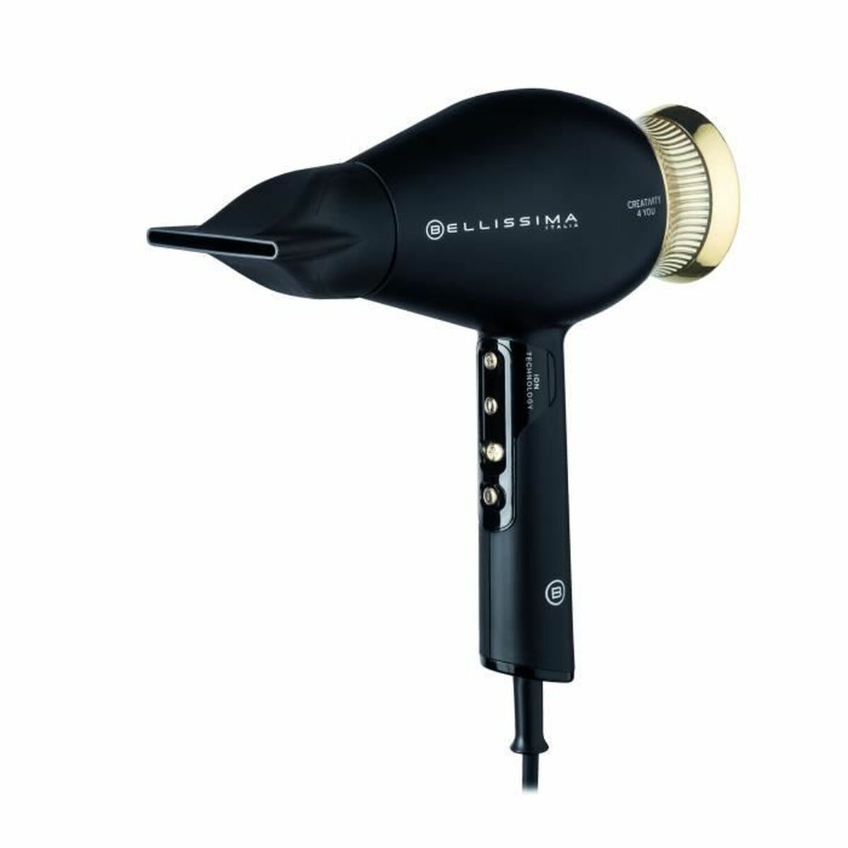 Hairdryer Bellissima Creativity 4 You Black Pink 1800 W Hairdryer Bellissima Creativity 4 You Black Pink 1800 W