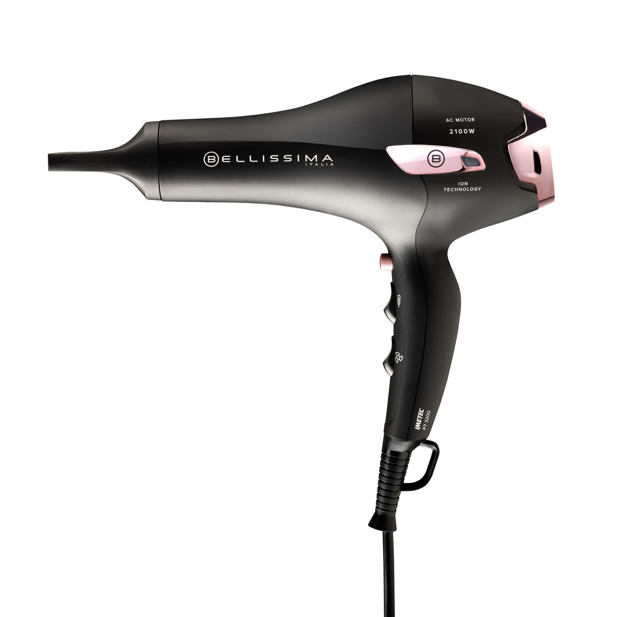 Hairdryer Bellissima 11858 2100 W Black / Rose Gold Hairdryer Bellissima 11858 2100 W Black / Rose Gold