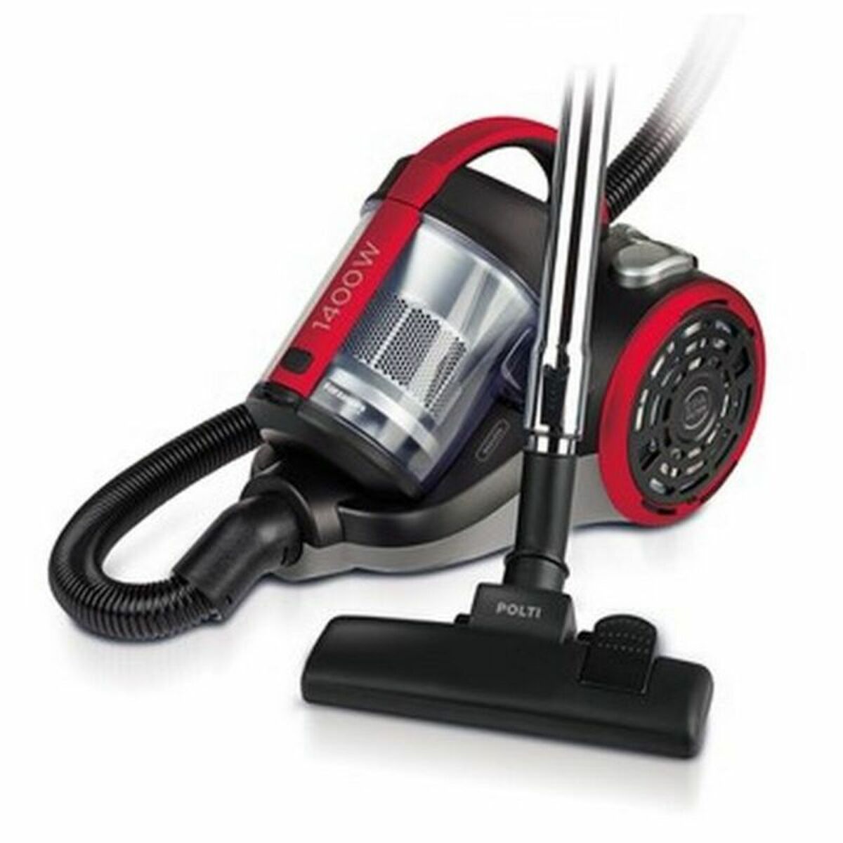 vacuum cleaner POLTI PBEU0105 Black Red Black Red Negro, rojo 800 W