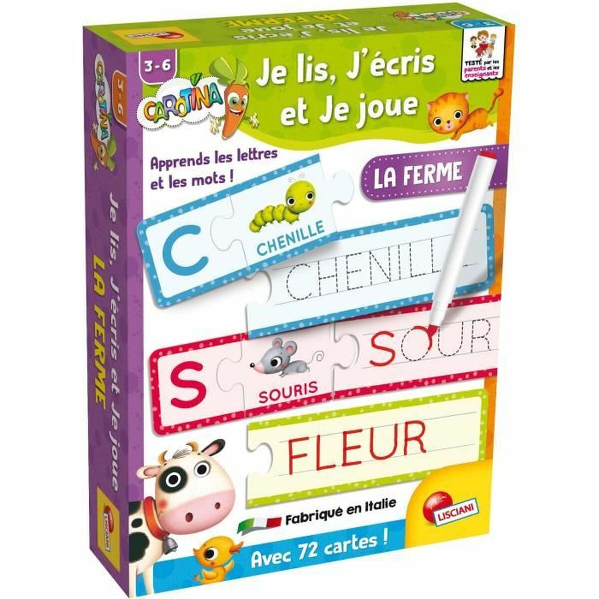 Educational Game Lisciani Giochi Je lis, Jcris et je joue (FR) Educational Game Lisciani Giochi Je lis, Jcris et je joue (FR)