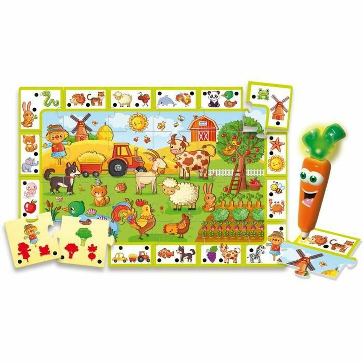 Educational Game Lisciani Giochi Hablando Carotina – Happy Farm (2 Units)