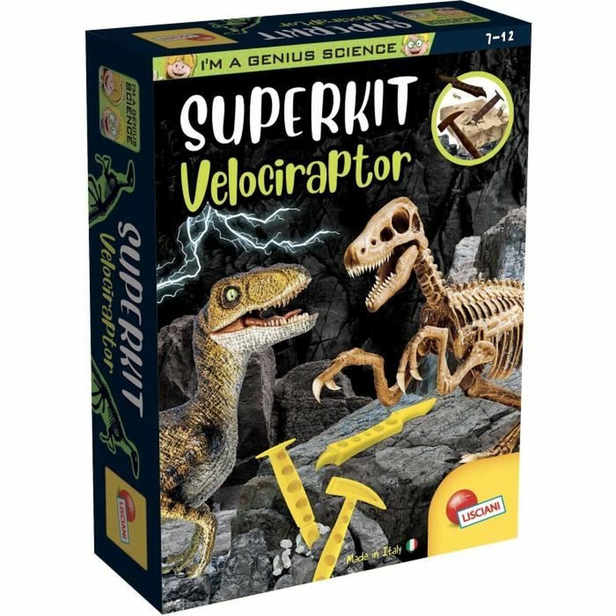 Educational Game Lisciani Giochi I’m GENIUS Super Kit Velociraptor Nuevo