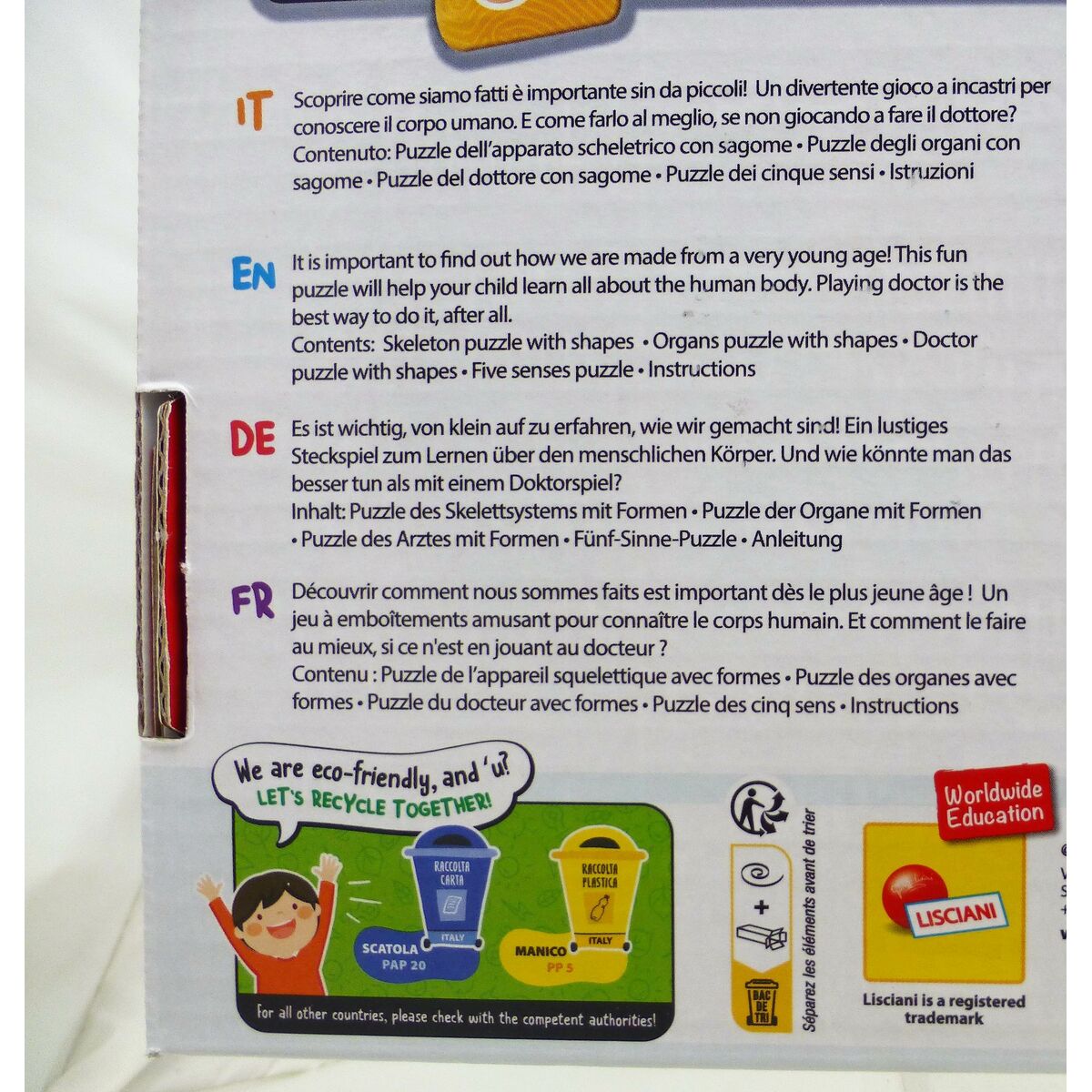 Educational Game Lisciani Giochi