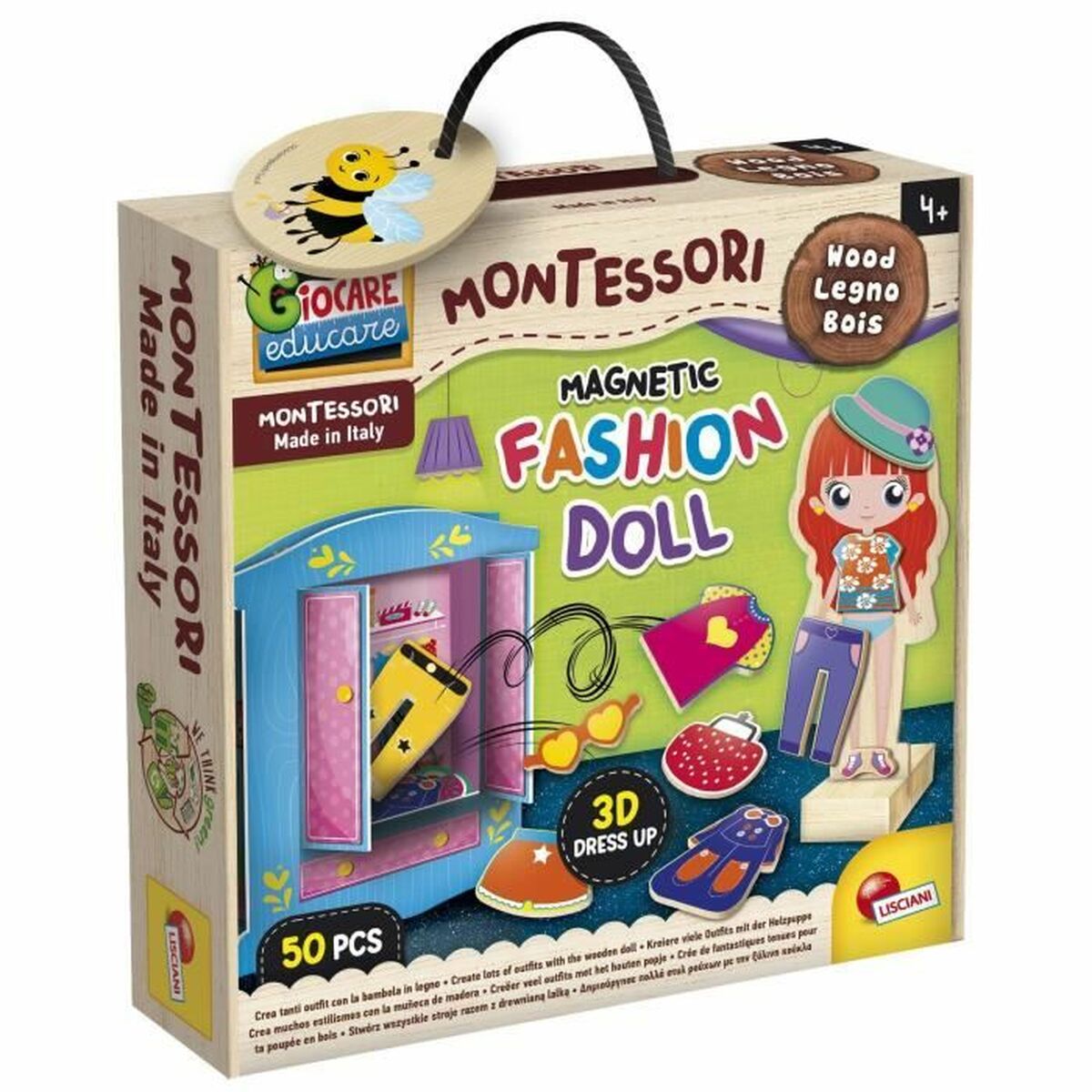 Educational Game Lisciani Giochi Magnetic Fashion Doll (FR) Educational Game Lisciani Giochi Magnetic Fashion Doll (FR)